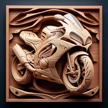 3D модель Suzuki GSX1300R Hayabusa (STL)